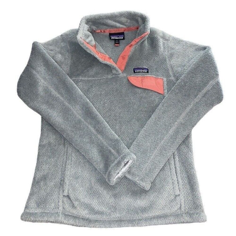 PATAGONIA Women's Small pullover Gray Pink